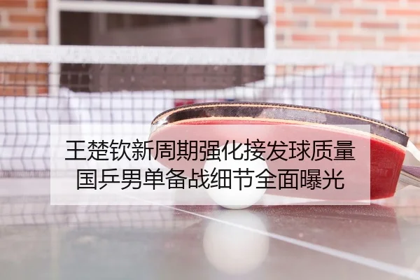王楚钦新周期强化接发球质量 国乒男单备战细节全面曝光